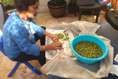 Cracking-olives