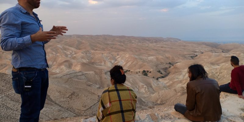 desert tour guide trip israel palestine westbank